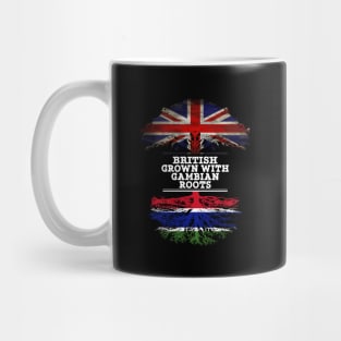 British Grown With Gambian Roots - Gift for Gambian With Roots From Gambia Mug